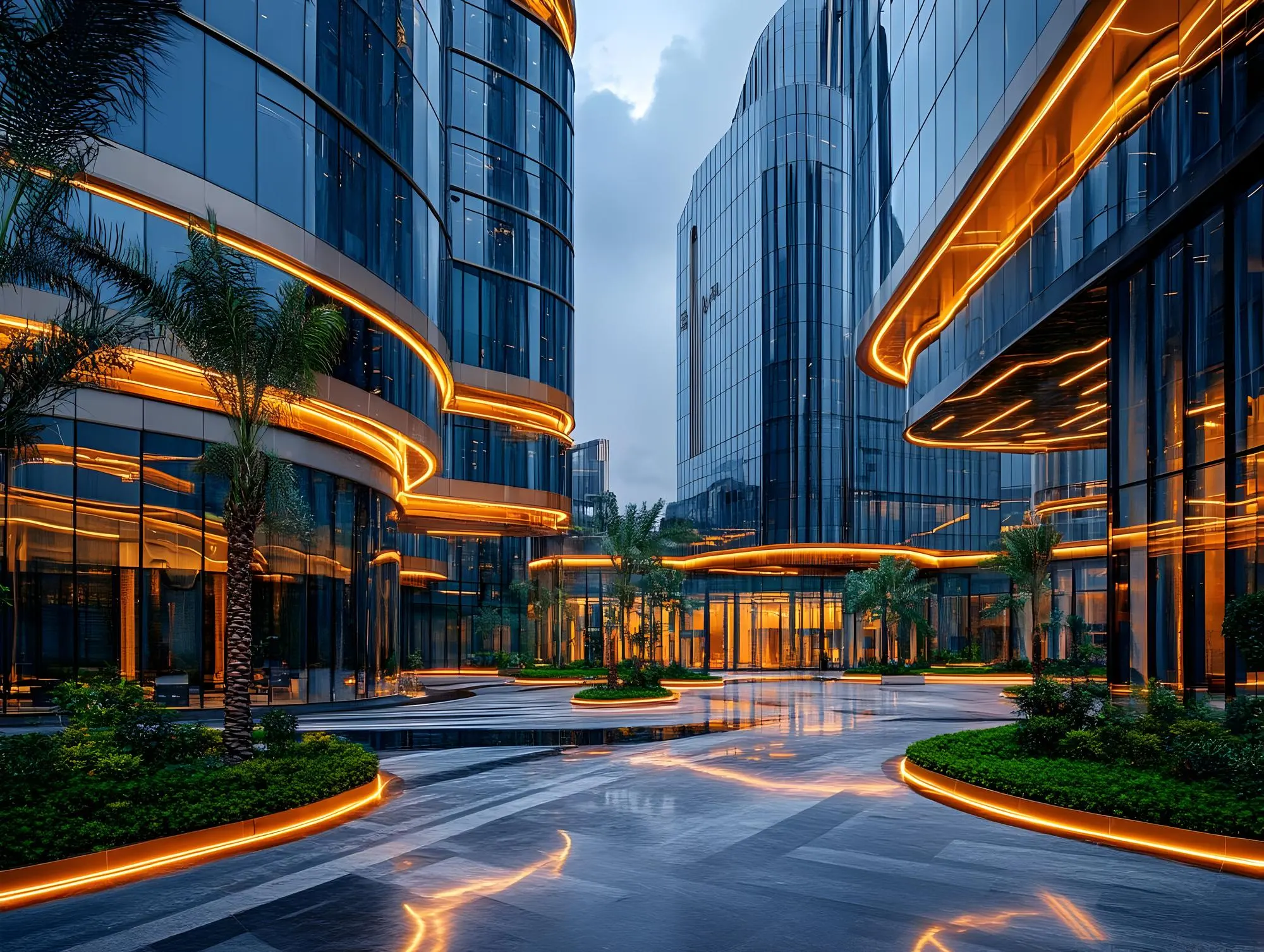 Large-scale urban and energy infrastructure
