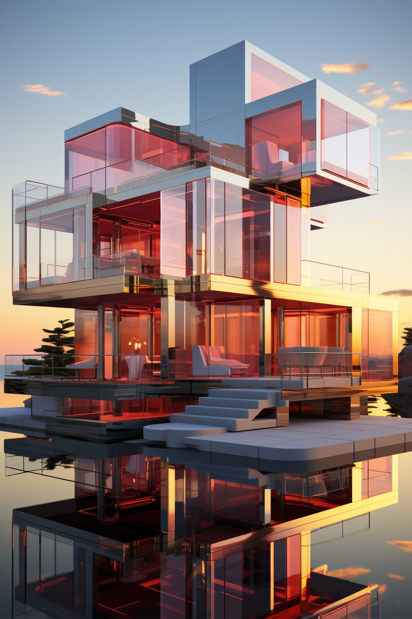Contemporary connected architecture